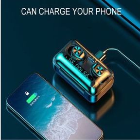 Wireless Waterproof Earbuds with Power Bank | DEFECTIVE