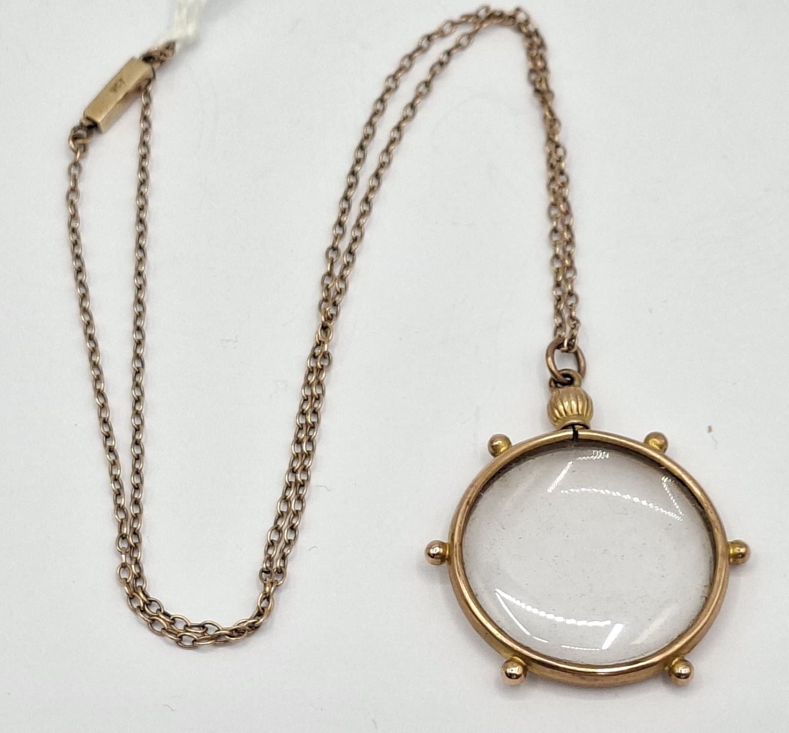 1150 · VICTORIAN 9CT PICTURE PENDANT