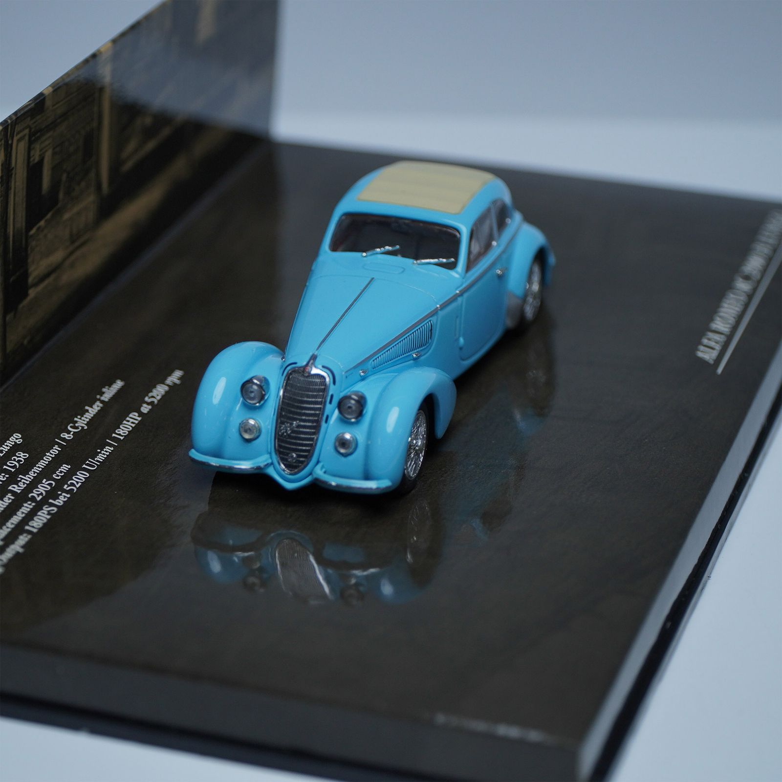 Minichamps Alfa Romeo 8C 2900 B Lungo Car Model 1:43 Scale | Lion 