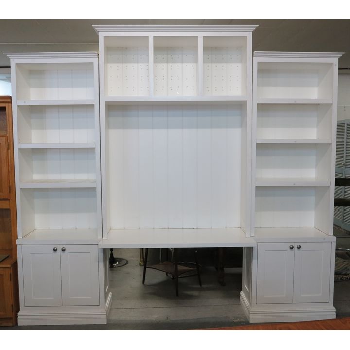 LARGE PAINTED WALL UNIT