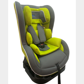 BANEEN BABY SAFETY CAR SEAT CARRIER (0-18KG / 0-4 YEARS) - GREY AND GREEN