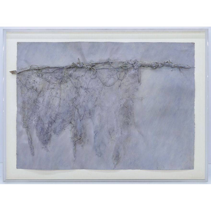 Diane Katsiaficas ''Untitled'' (Grey) 1979 Mixed Media
