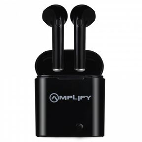 Amplify Note Series TWS Bluetooth Earphones - Black-1 side working