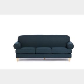 GEORGE AND MASON - SACHA 3-SEATER COUCH - NAVY