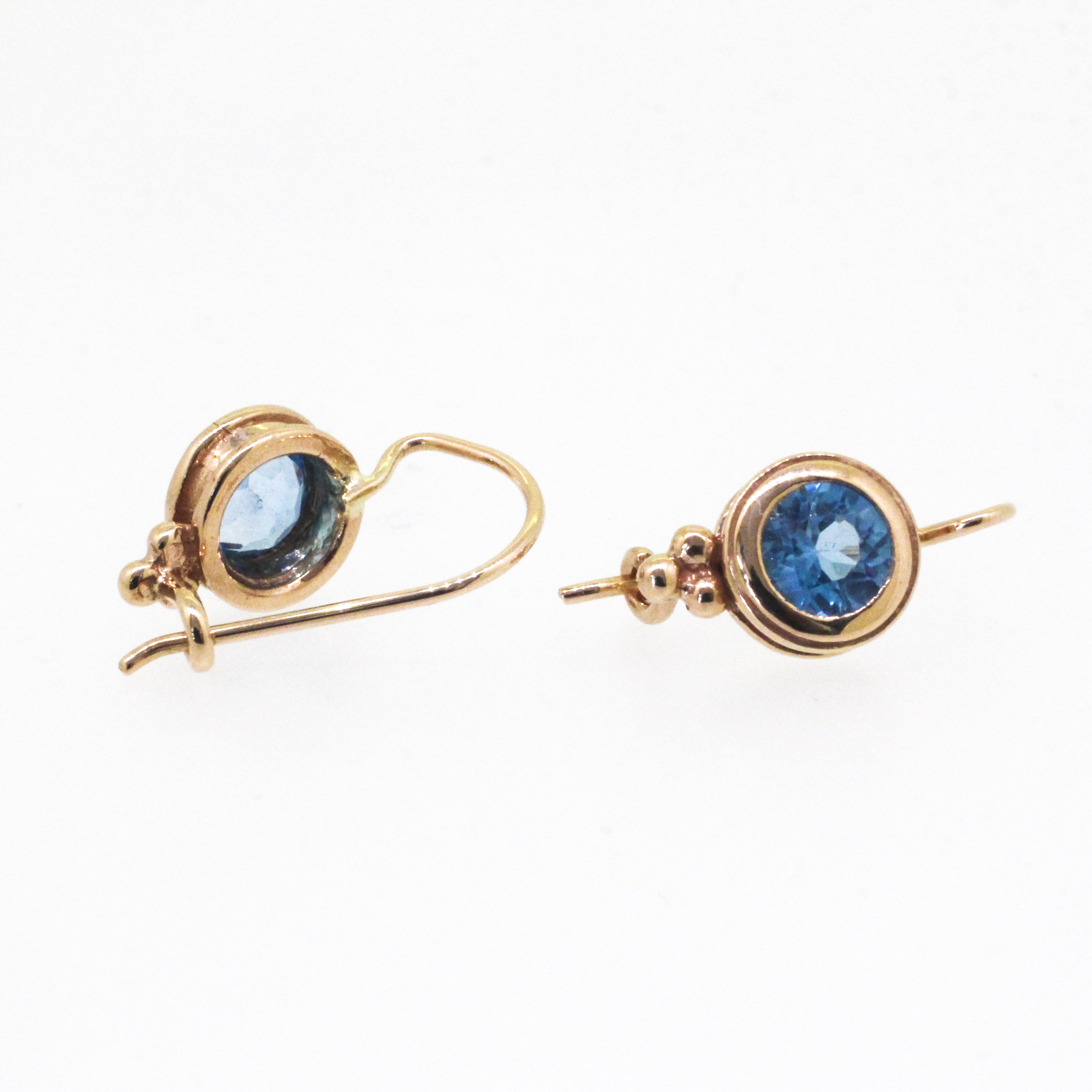 261 · Topaz Earrings 3.54g