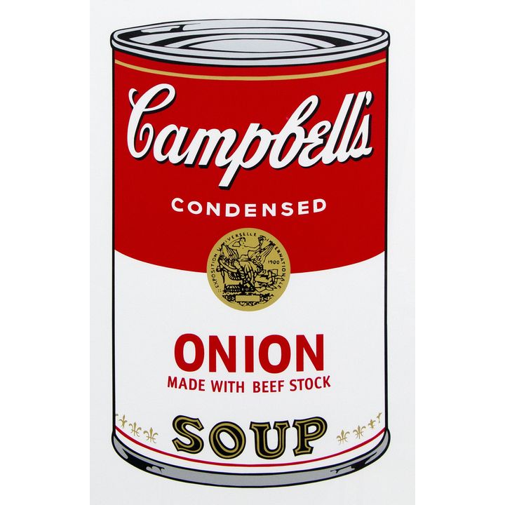 Andy Warhol 'Campbell’s Soup Can - Onion Soup'