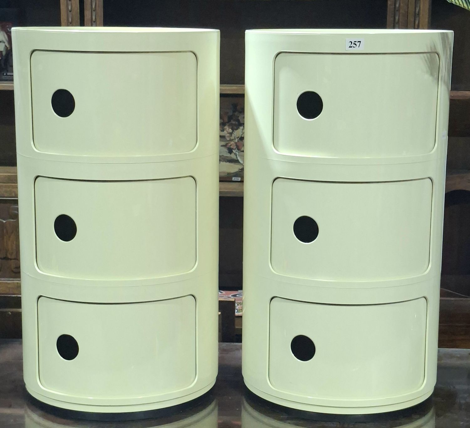 A Pair Of Kartell Bedsides