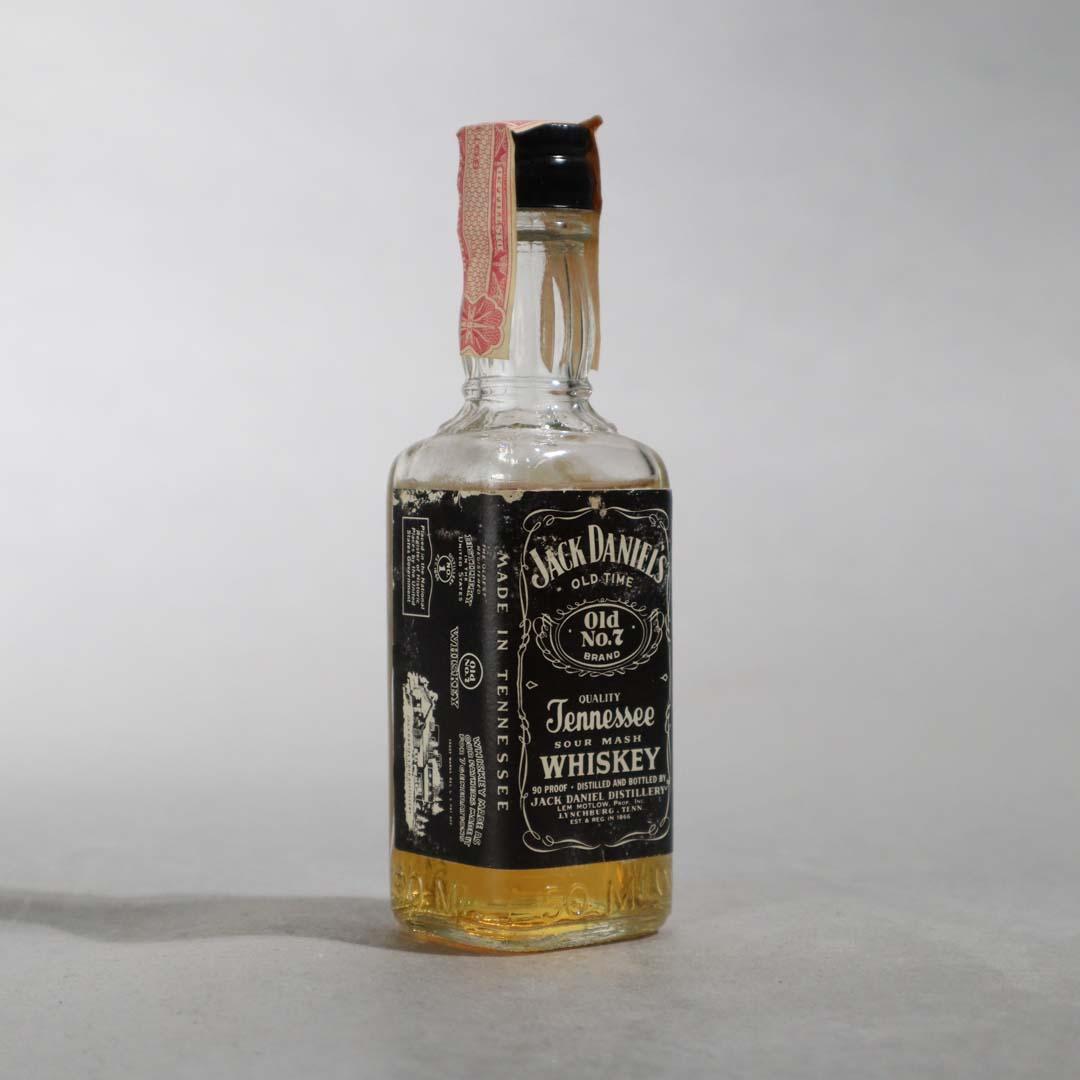 50ml Mini Jack Daniel's Old No. 7 Tennessee Sour Mash Whiskey