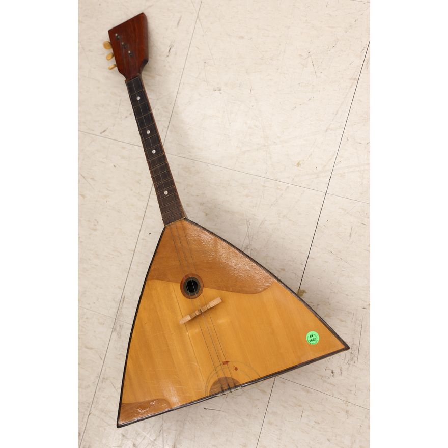 Art Deco Lute Stringed Instrument 27''