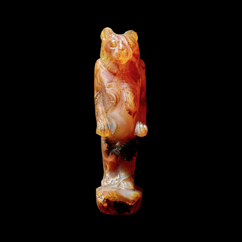 An Egyptian Carnelian Taweret 