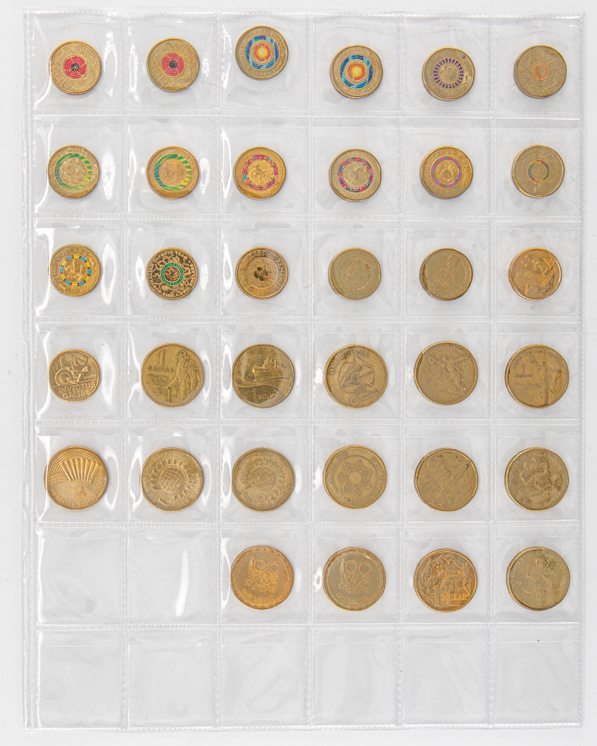Elizabeth II, One Dollar - Two Dollars, 1995 - 2019, aUNC - UNC