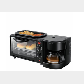 3-IN-1 HOME MULTI-FUNCTIONAL BREAKFAST MAKER COFFEE MECHANICAL OVEN MINI