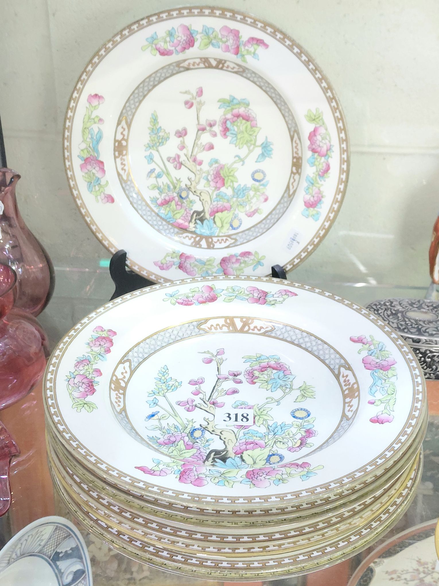 318 · INDIAN TREE PATTERN PLATES