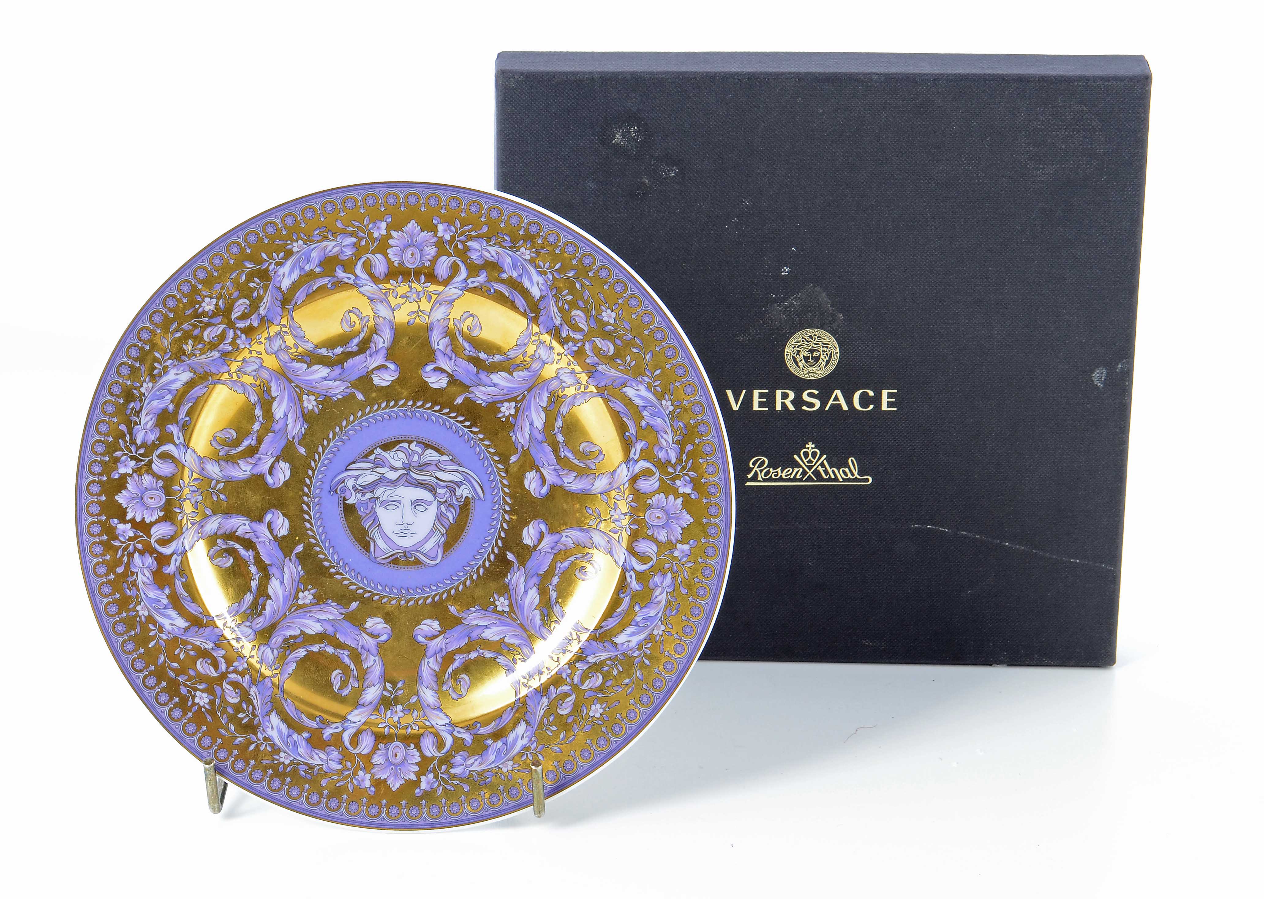 Versace for Rosenthal wall plate, Le Grand Divertissement, in original box,  diameter 18cm | Russell Kaplan Auctioneers