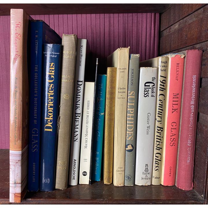 Art Reference Books on Glass