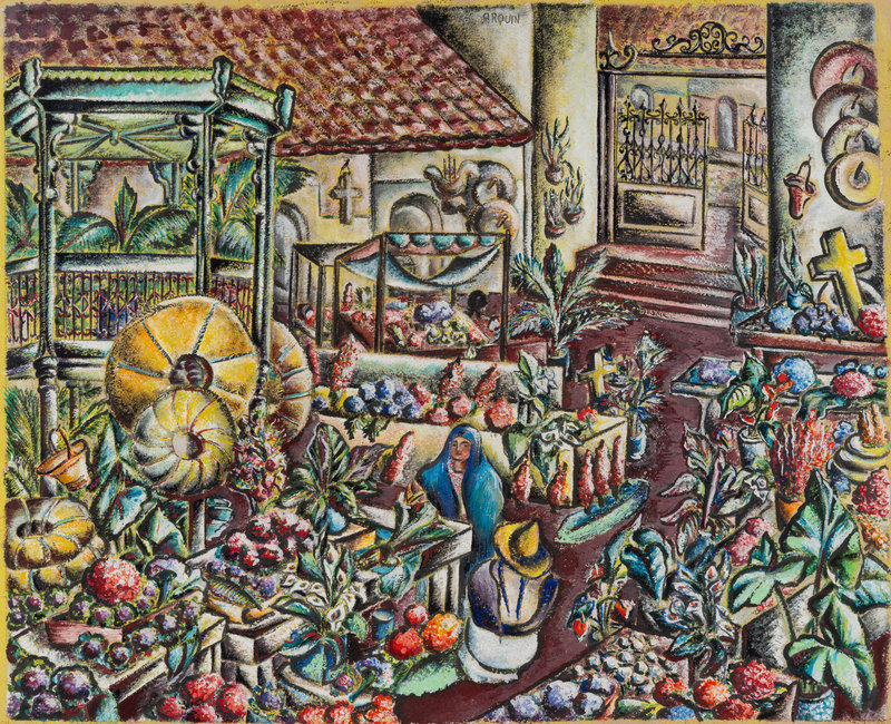 Florence Arquin
(American, 1900-1976)
Market