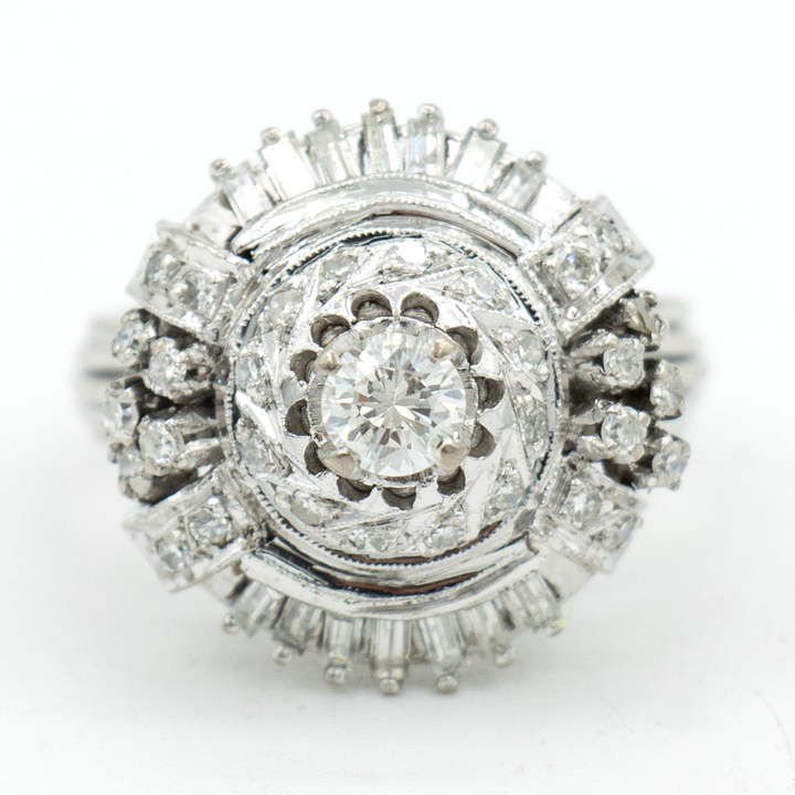 Anillo estilo piña