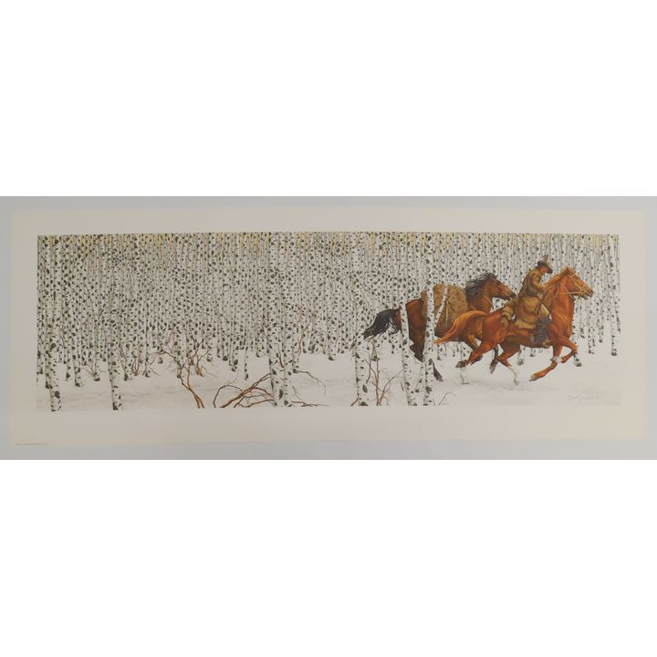 Bev Doolittle ''Sacred Ground'' Limited Edition S/N Lithograph