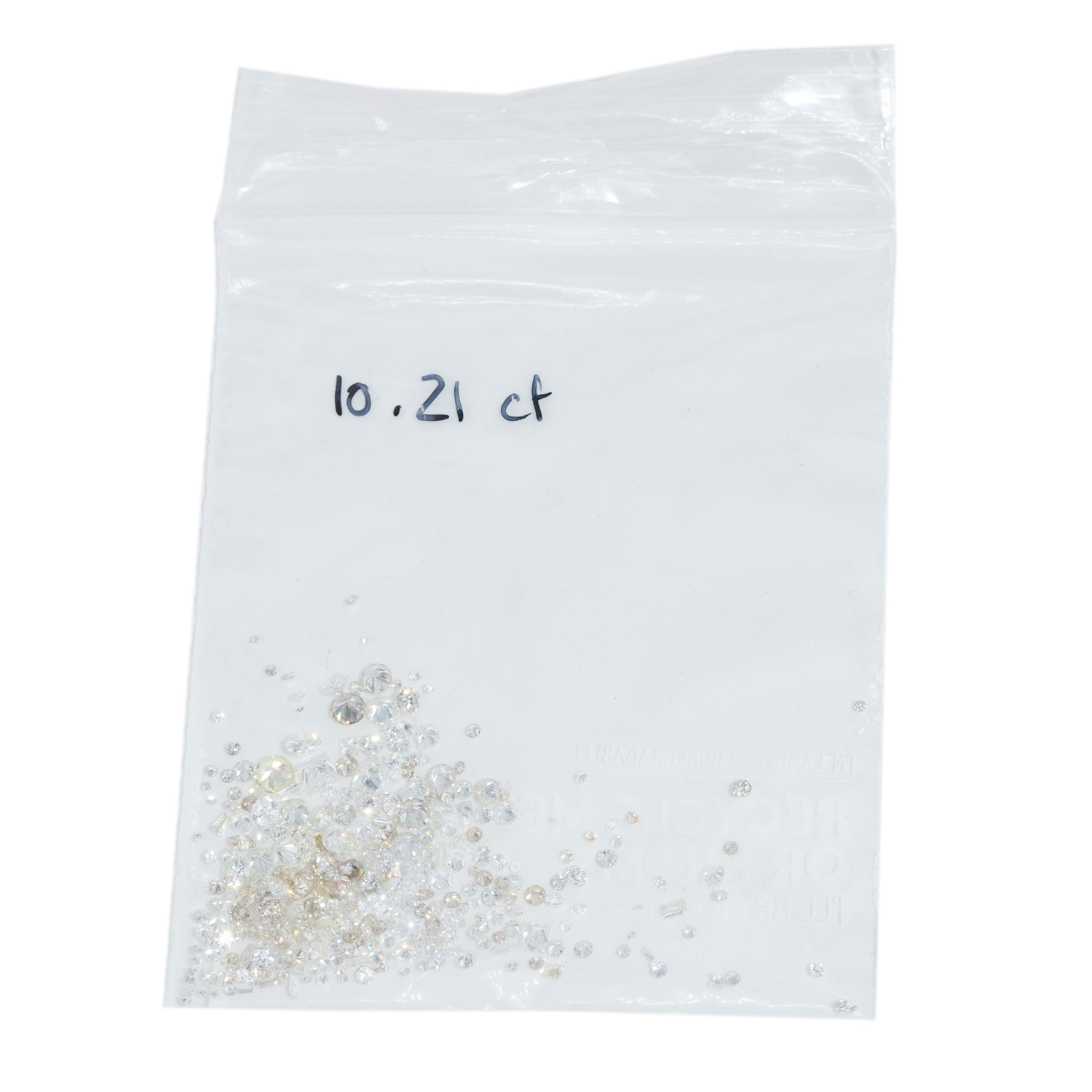 10 Carats Mixed Melee Diamond Parcel