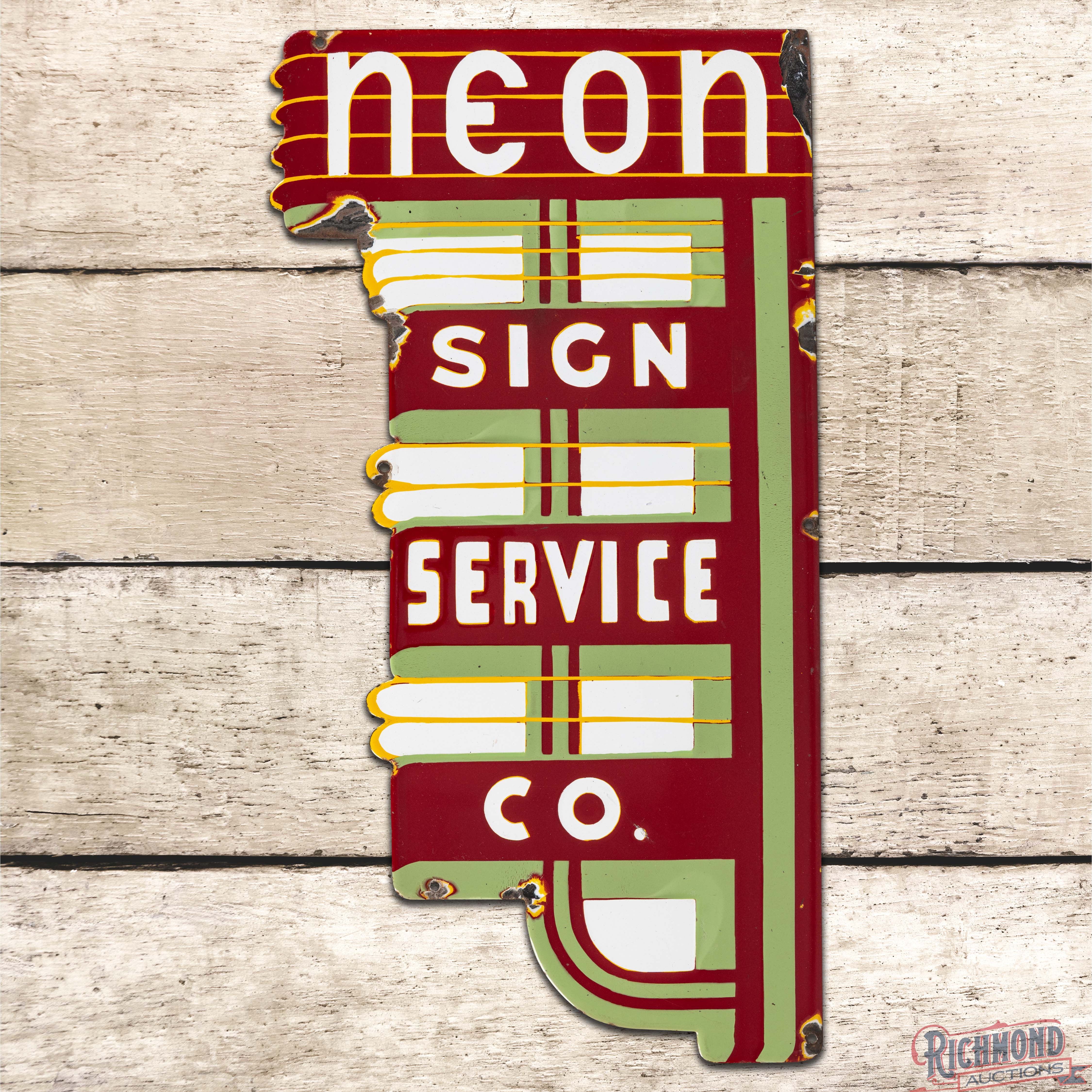 Sign Co Sign Service Neon Sign Service Co. Die Cut 24
