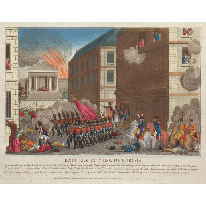 Bataille et prise de Burgos