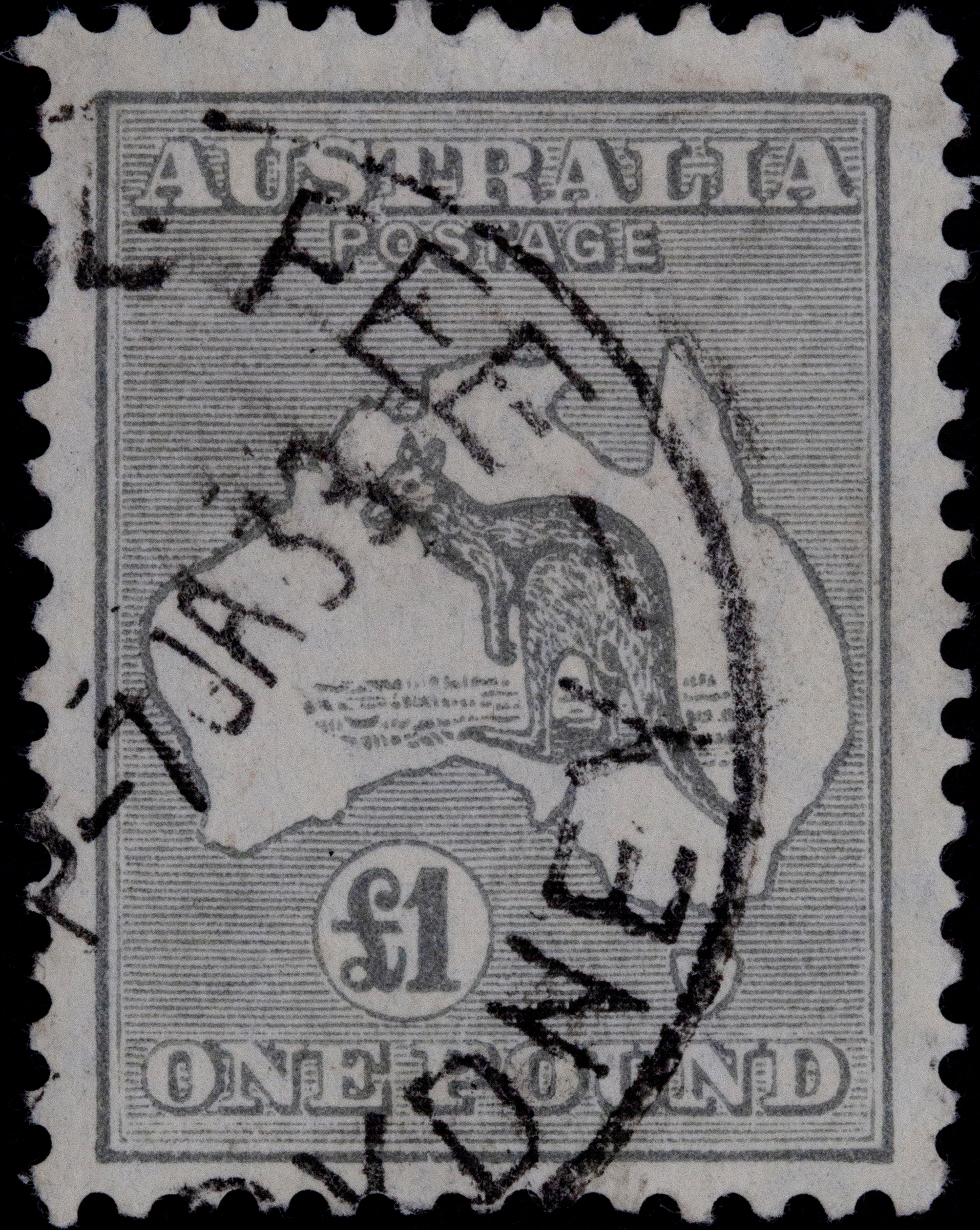 C of A Watermark, One Pound, 1935, Good