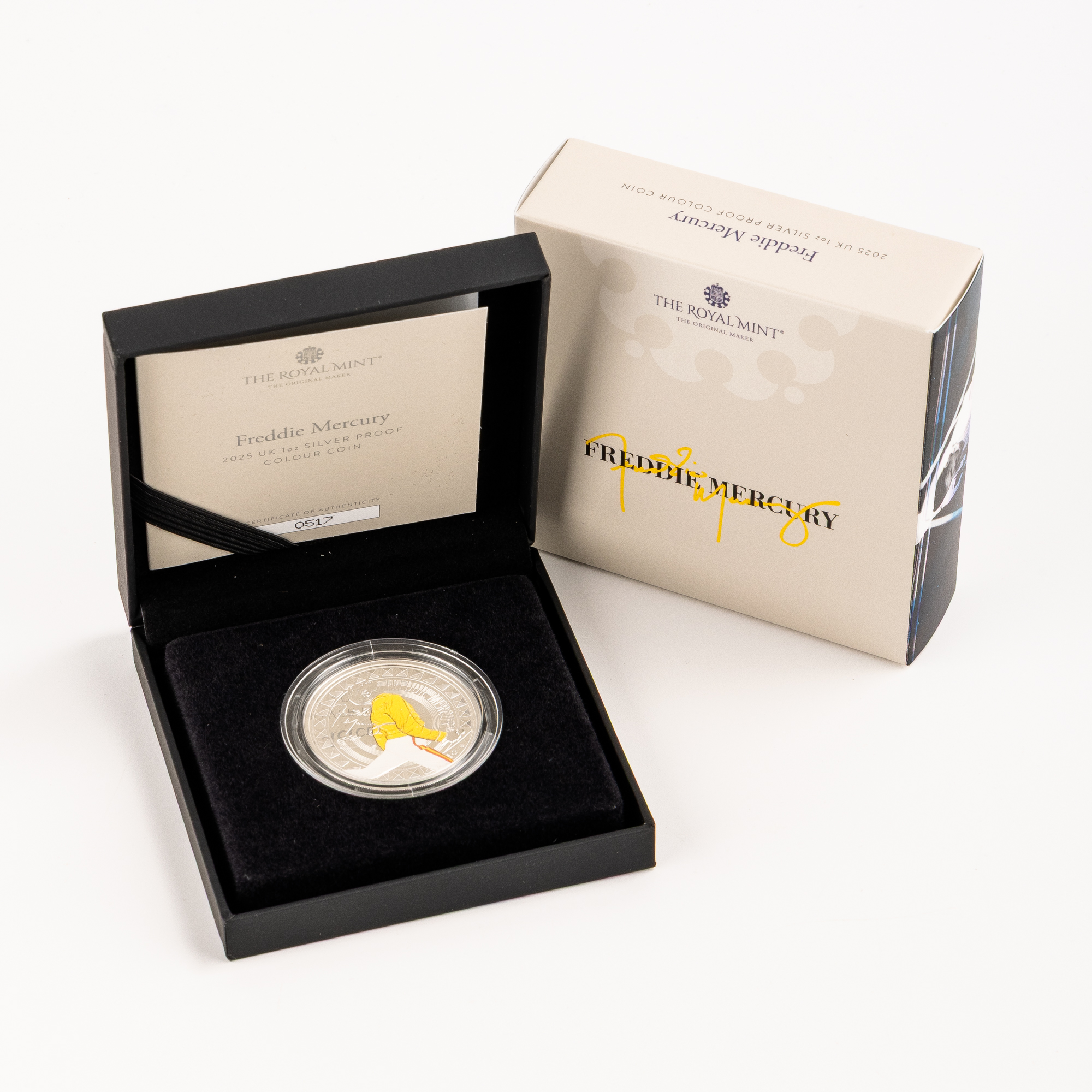 Great Britain, Charles III, Royal Mint - Freddie Mercury, Two Pounds, 2025, FDC