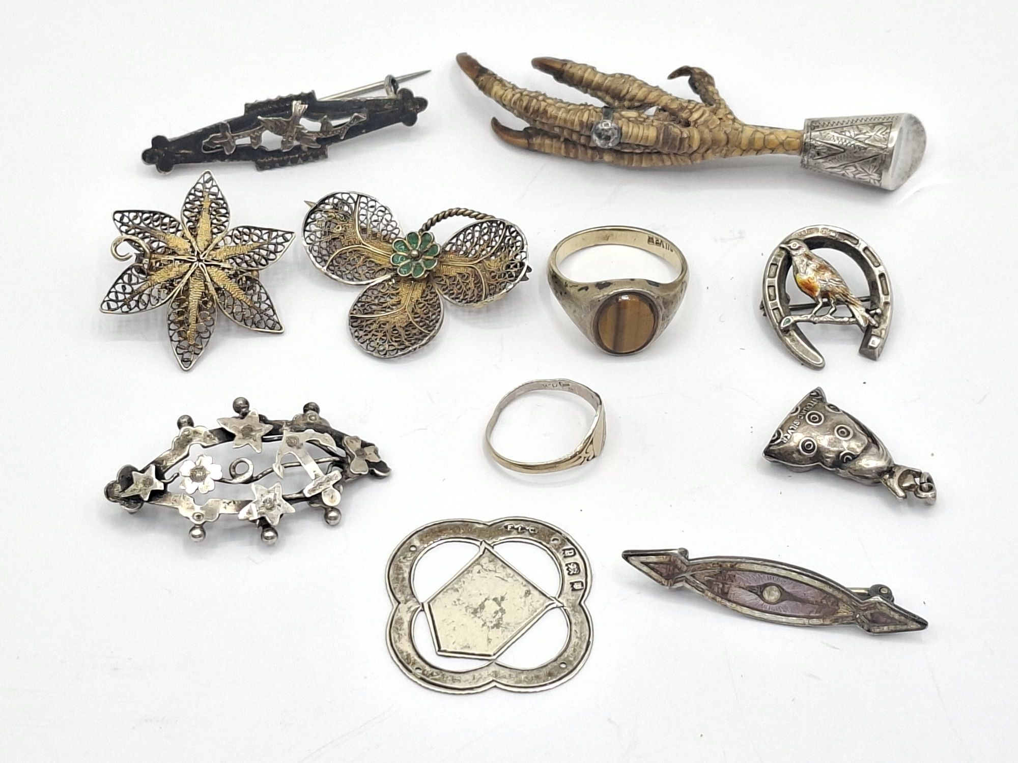 1055 · STERLING SILVER JEWELLRY