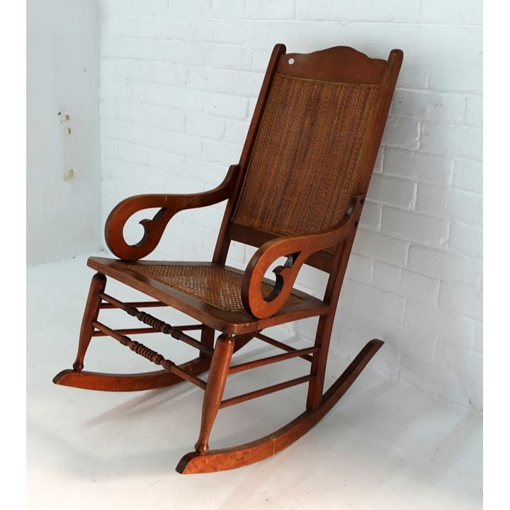 RATTAN ROCKER