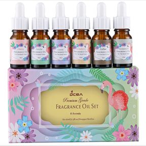 6 Bottles Set 10ml Essential Oil Pure Aroma Fragrance Oil Air Humidifier |
