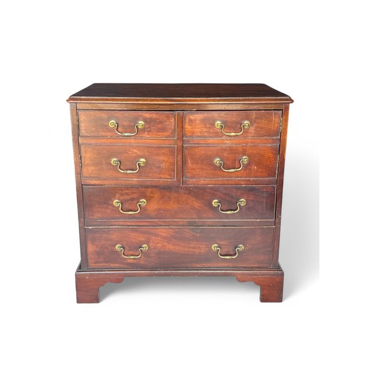 A George III mahogany bedside commode