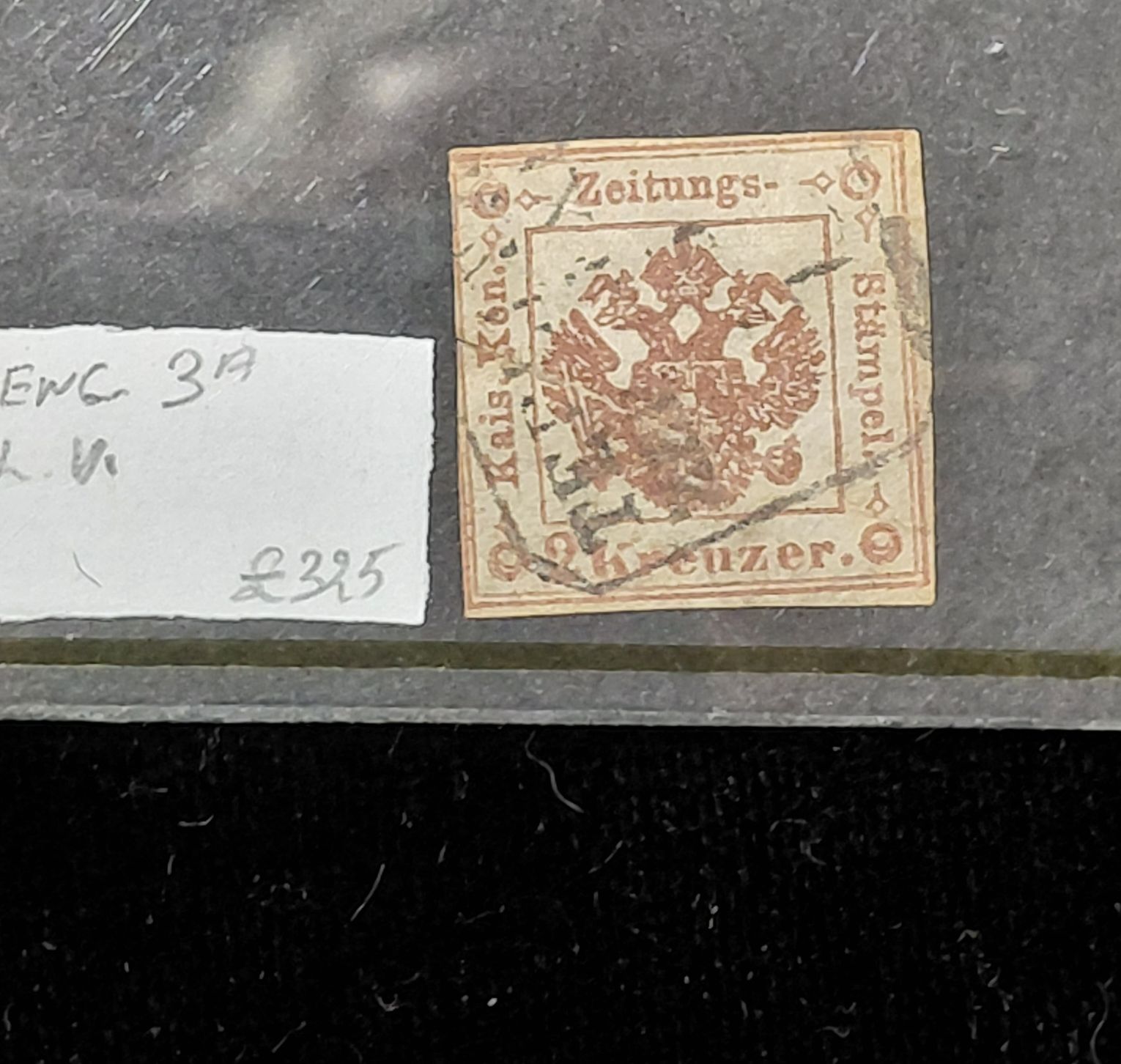 650 · AUSTRIAN NEWSPAPER TAX STAMP