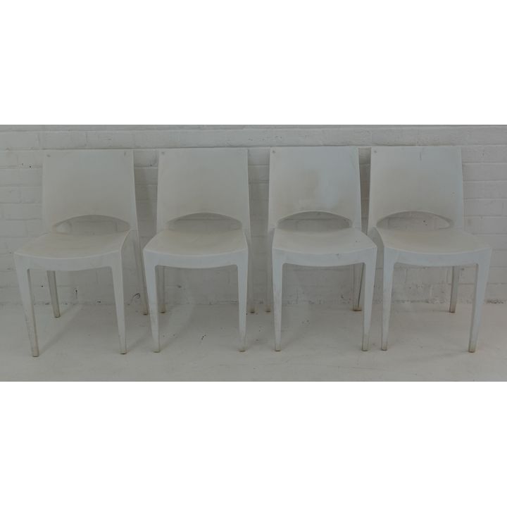 SET OF 4 ADDIS STACKING CHAIRS