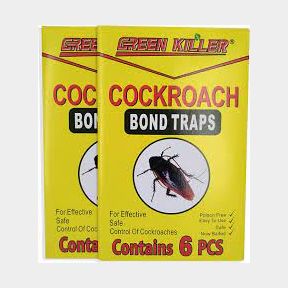 Green Killer- Cockroach Bond Traps- 6 Pieces - | SJ 51695/3408 B3 (S3)