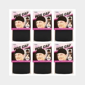 2 Piece Wig Cap (Pack of 6) - | Bar 9902159724893 - 51745/1645 SN B3 (S3)