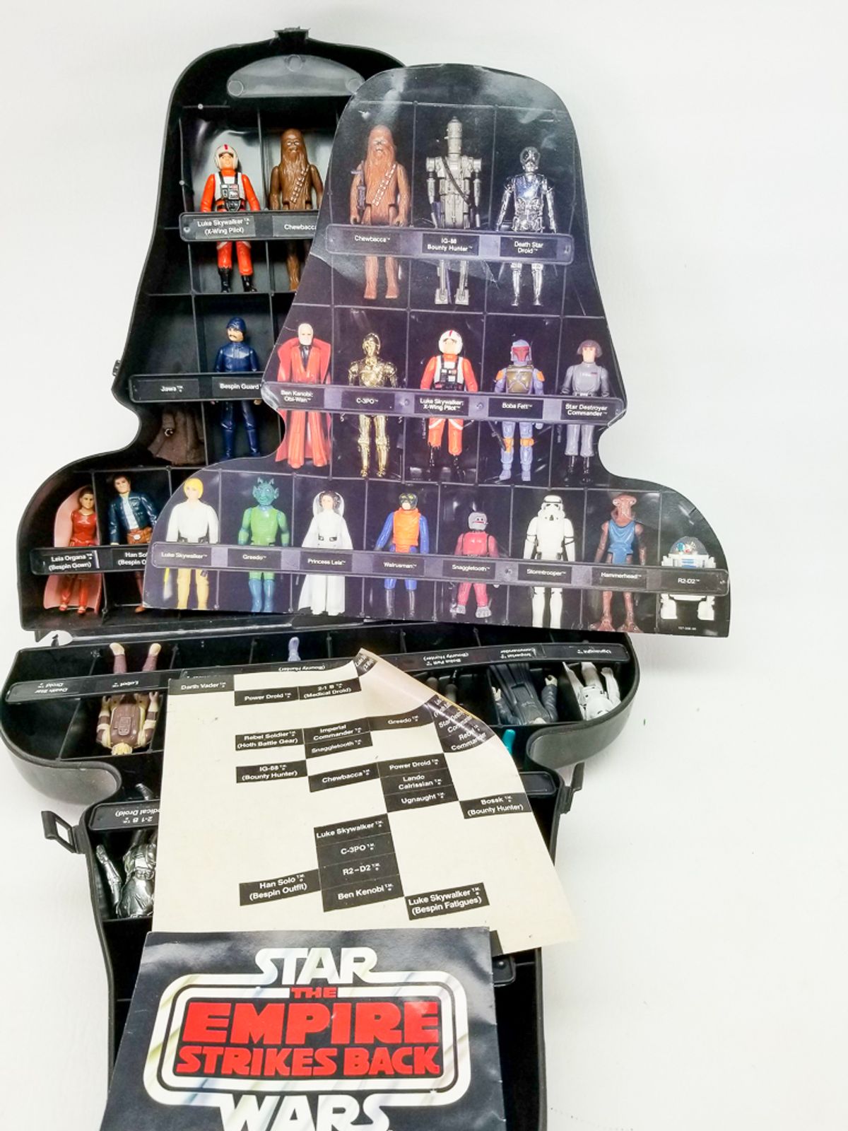 Kenner Star Wars Action Figures in Darth Vader Case | Brooks Auction