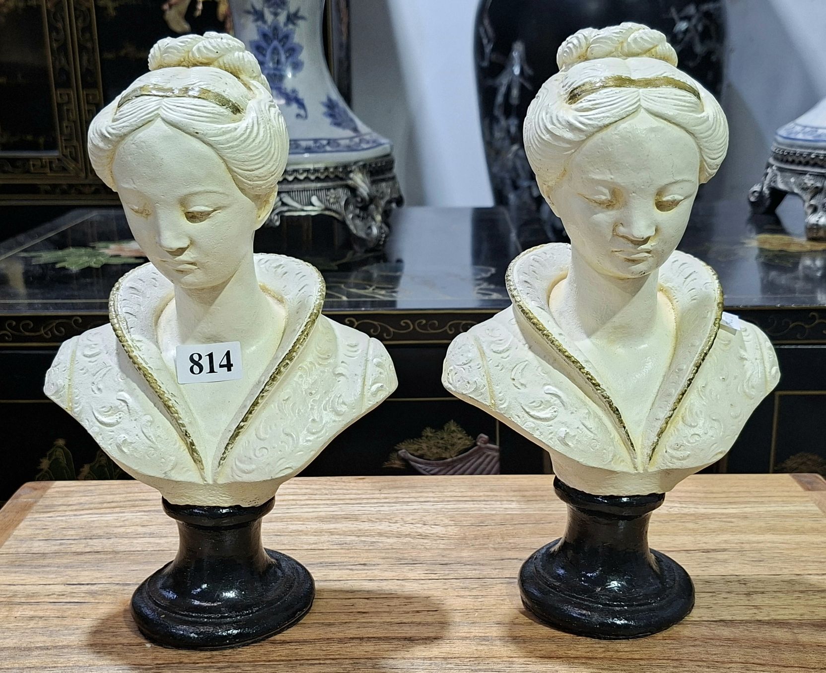 Pair Of Small Busts