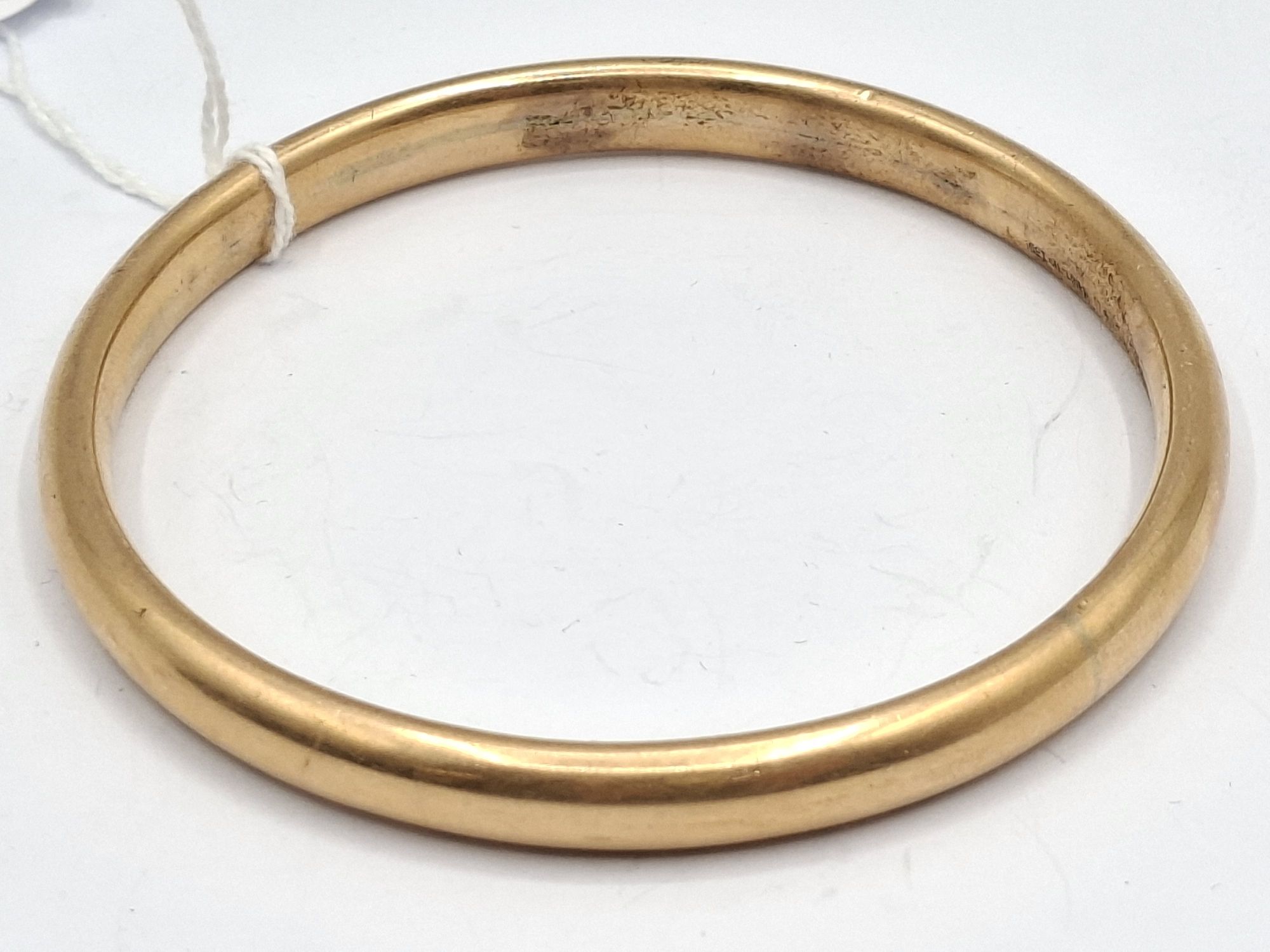 15ct Gold Silver Lined Bangle