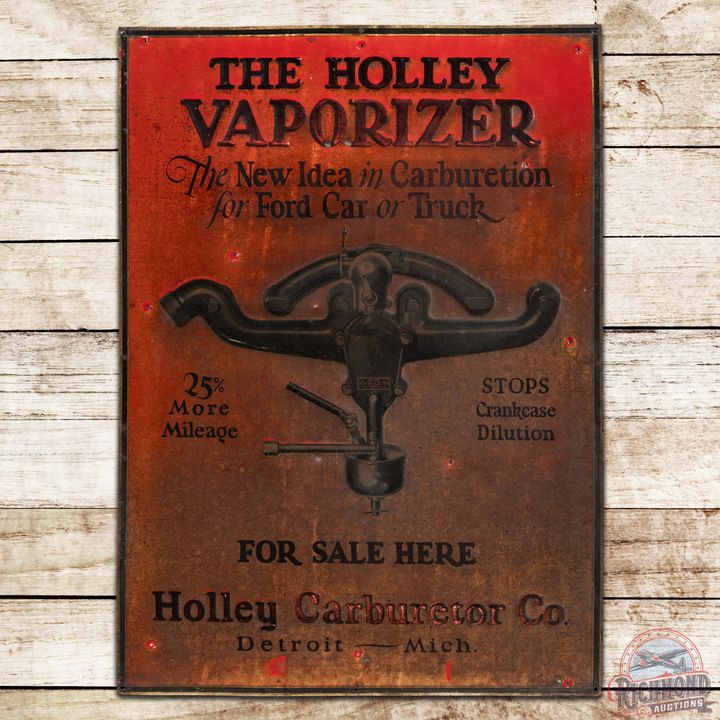 Holley Vaporizer Carburetor for Ford Cars & Trucks SST Sign