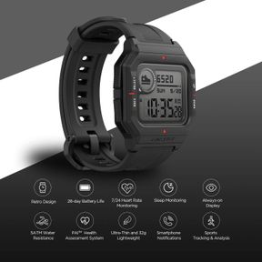 Amazfit Neo Smartwatch (20mm) Black AMAZFIT NEO BLACK |