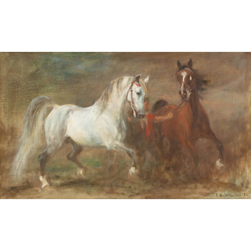 Zenon Aniszewski | Konie, 1986 r.