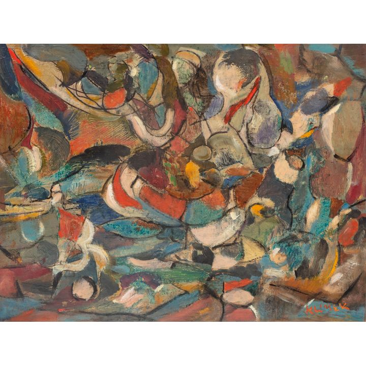 Ludwik Klimek | Nad brzegiem morza, 1961 r.