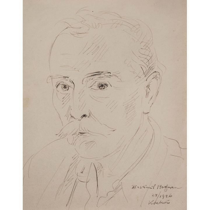 Wlastimil Hofman | Autoportret, 1946 r.