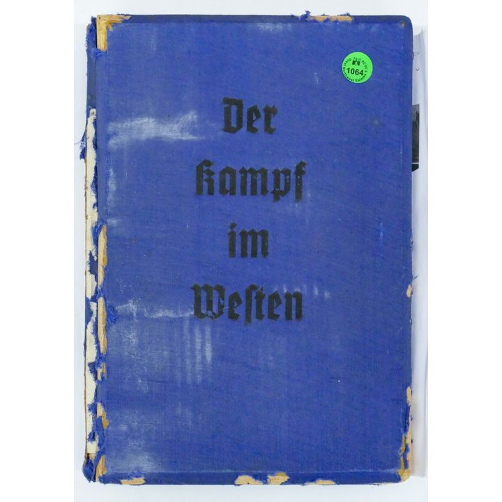 WWII German ''Der Kampf im Weften'' Stereoview Book