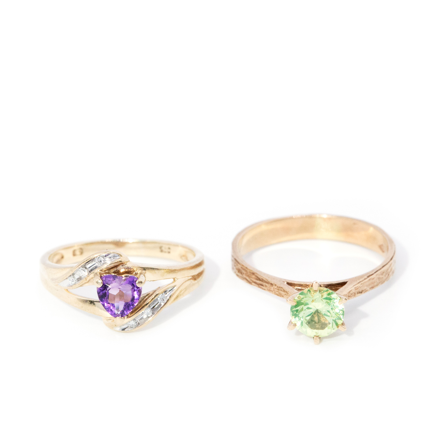 Two 9ct Gold Rings
