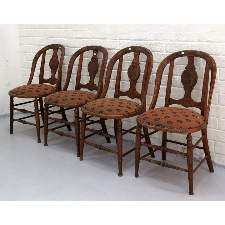 SET OF 4 DINING CHAIRS
