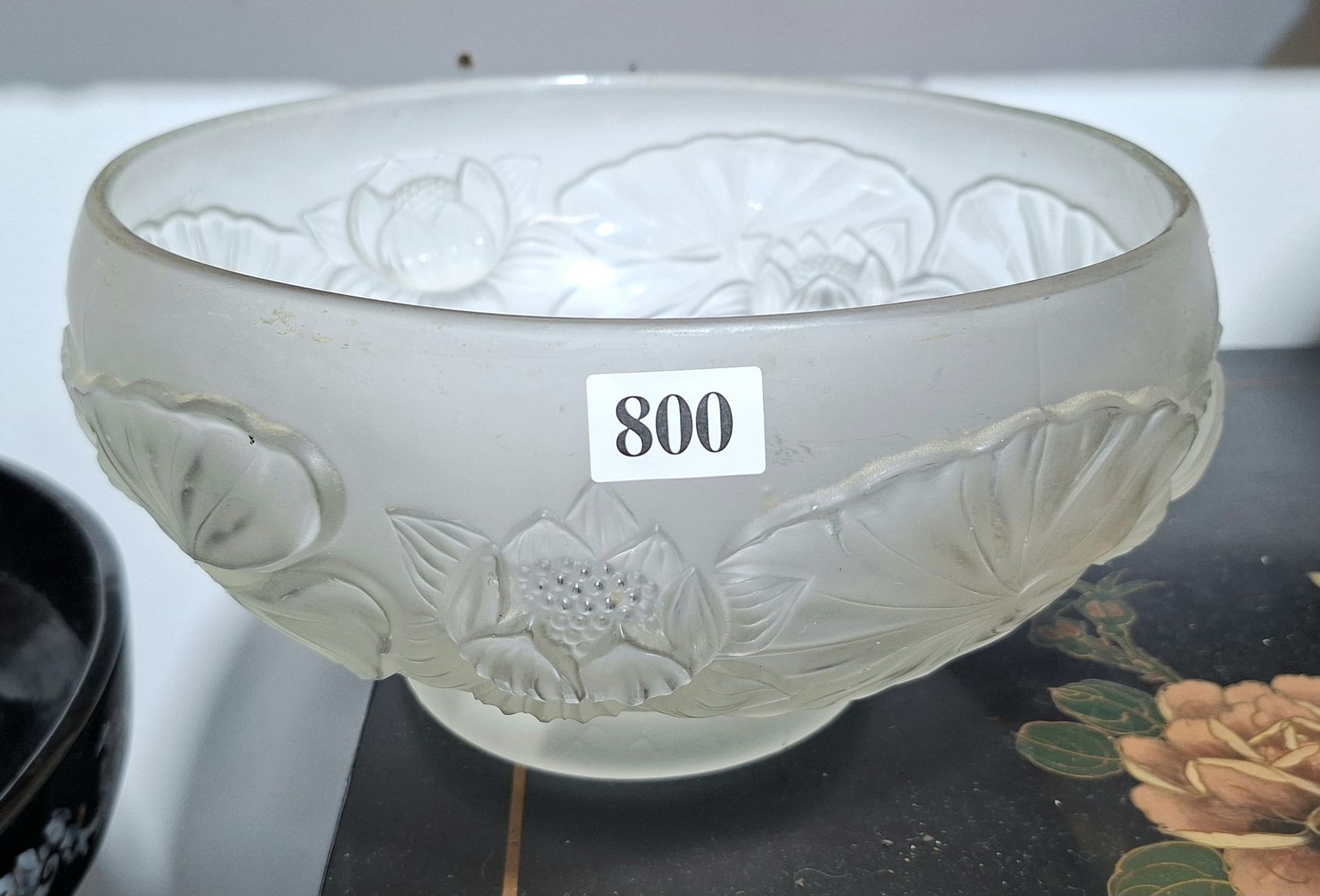 1930s Water Lilies Bowl