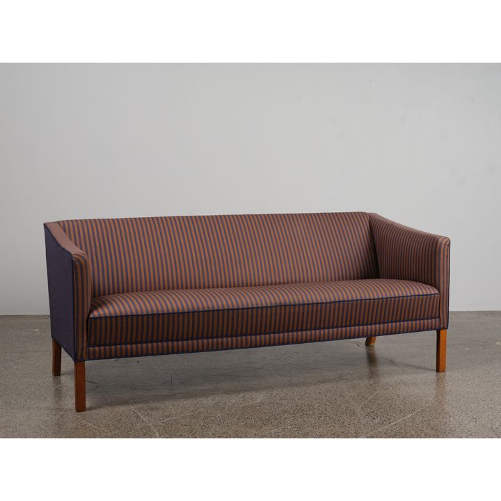 A 1960s Danish three-seater sofa