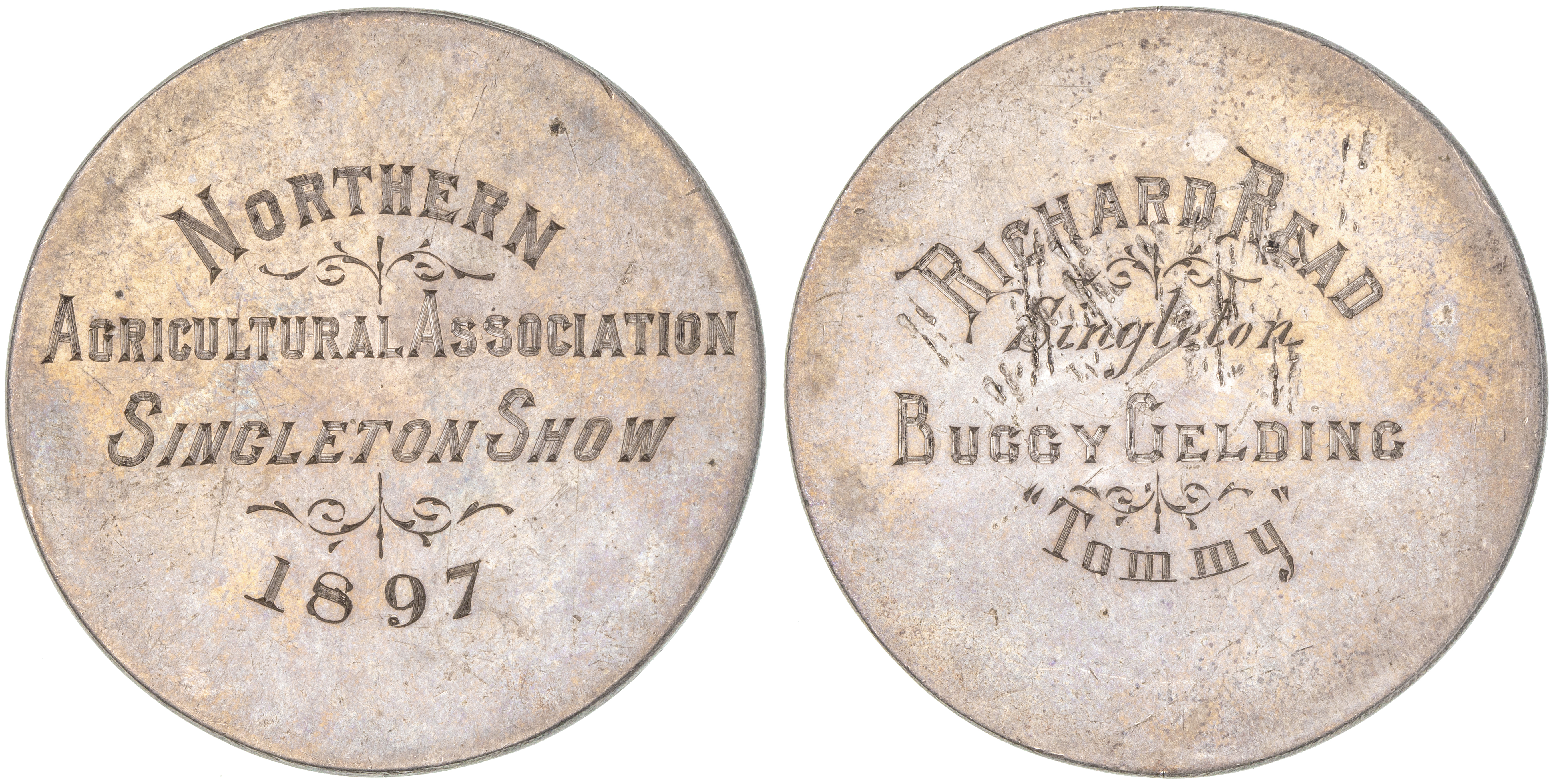 Northern Agricultural Association, 1897, VF