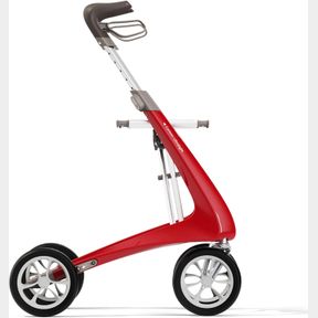 BYACRE CARBON ULTRALIGHT ROLLATOR WALKER WITH SEAT - WORLDS LIGHTEST ROLLATOR - 4.8 KG MOBILITY AIDS FOR WALKING - MOBILITY WALKER